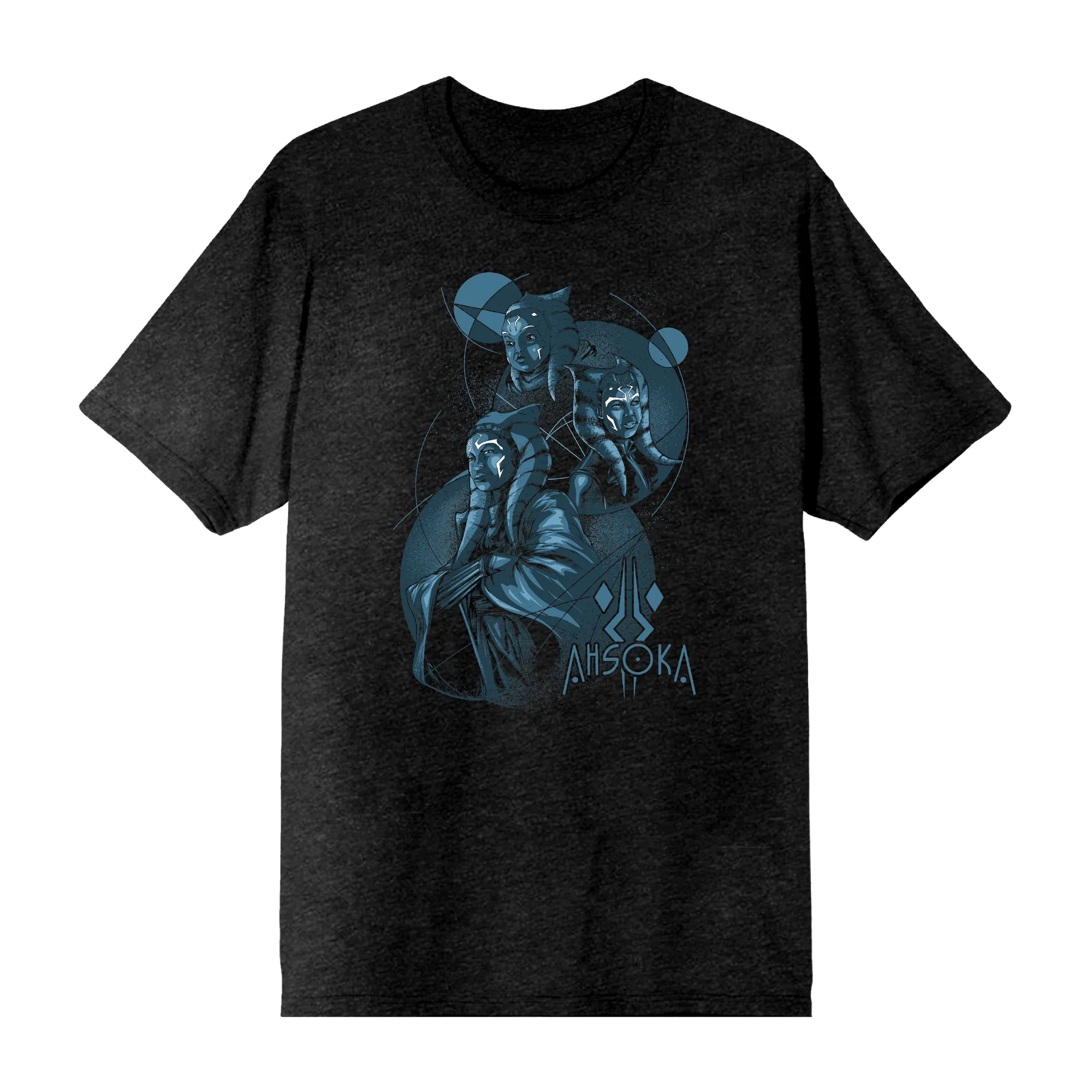 Ahsoka Evolution Heather Black Tee