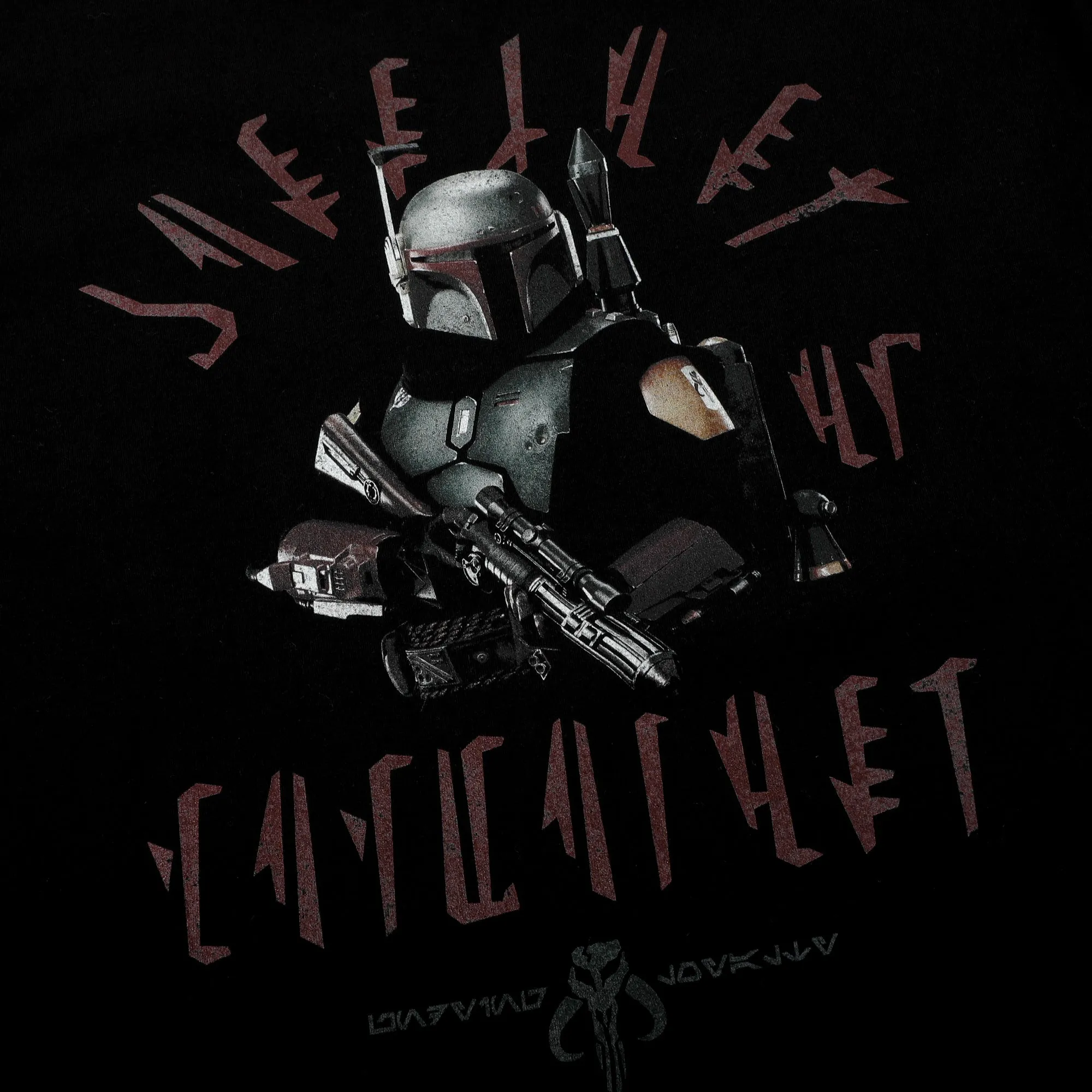 Boba Fett Warriors of Mandalore Black Tee