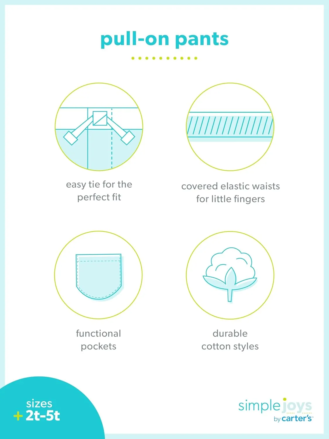 Carter's Carter's Simple Joys ,2 