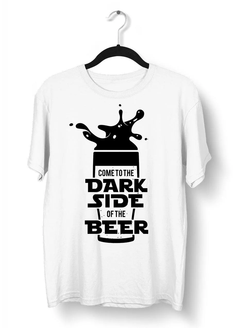 Come to the dark side of the Funny Geek Star Wars T-Shirt
