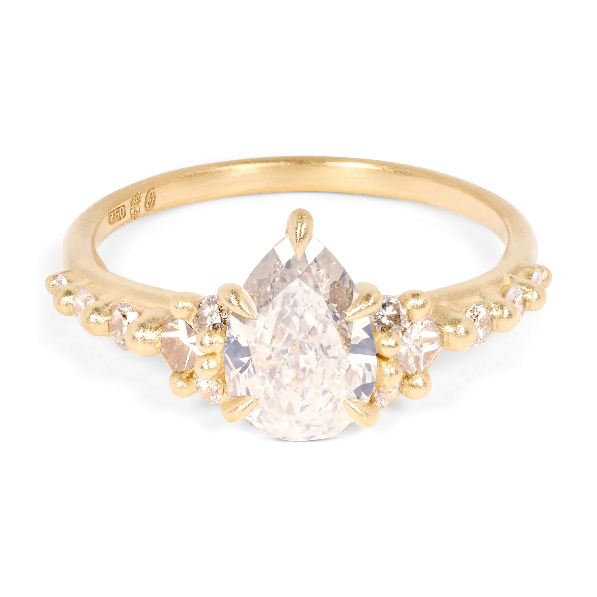 Diamond Frozen Lake Ring - Size 7.5 - 11789