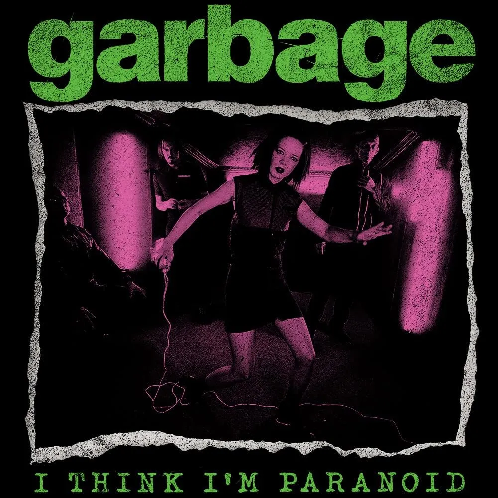 Garbage Rock Band I Think I'm Paranoid Short Sleeve T-Shirts 90s Music Cool Graphic Tees