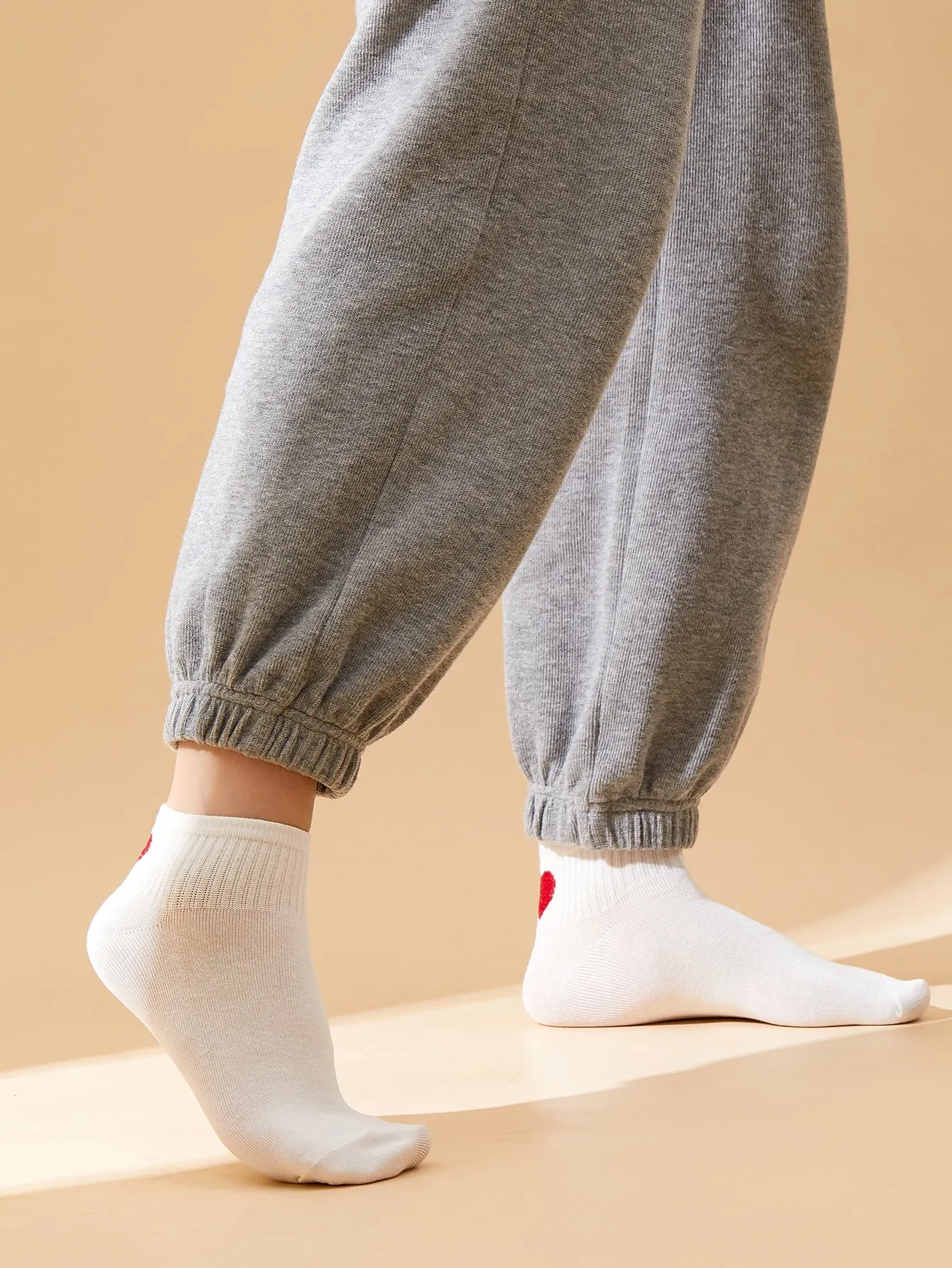 Heart Pattern Socks Silly Socks for Women Funky Socks Funny Socks Novelty Socks