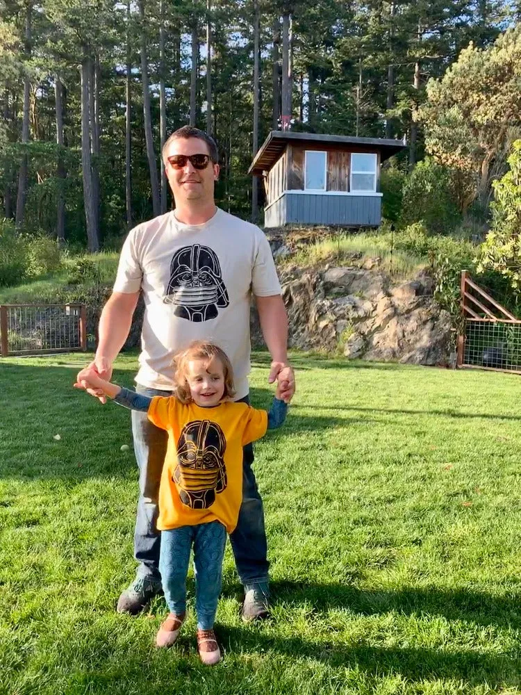 Kids Even Darth Vader Wears a Mask T Shirt