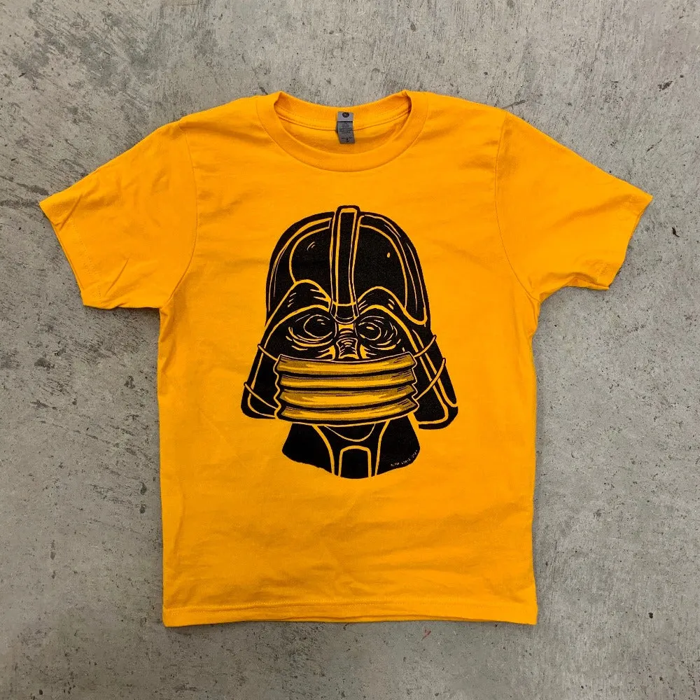 Kids Even Darth Vader Wears a Mask T Shirt