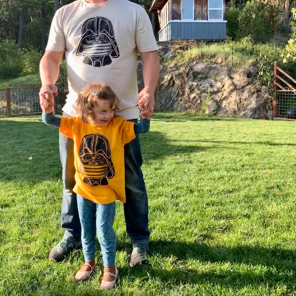 Kids Even Darth Vader Wears a Mask T Shirt