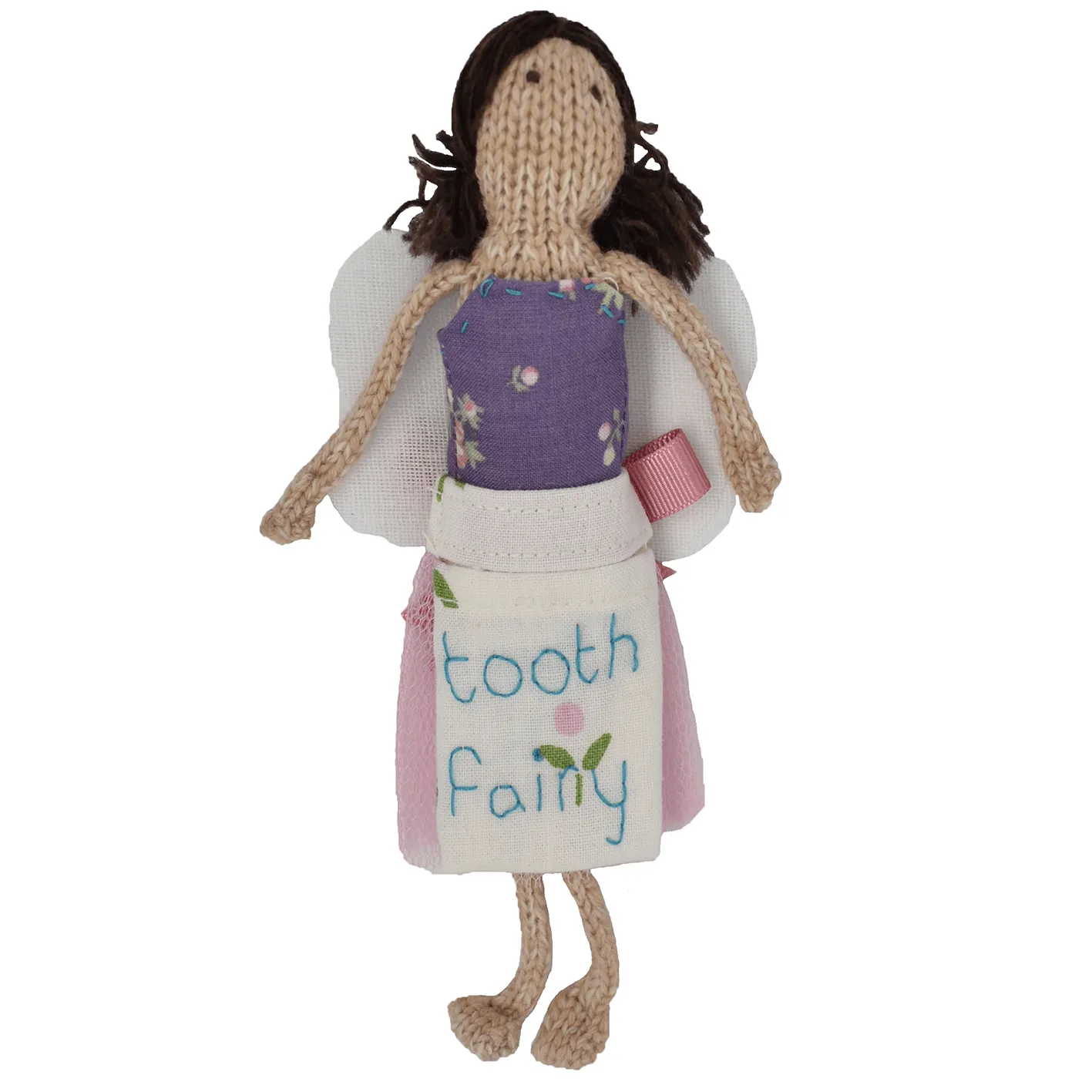 Laura Long Hand Knitted Tooth Fairy Doll