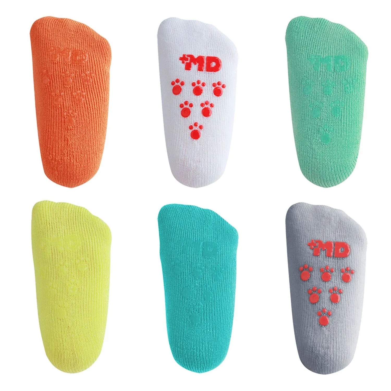 MD 6 Pairs Baby Super Soft Bamboo Full Cushioned Newborn Toddler Socks