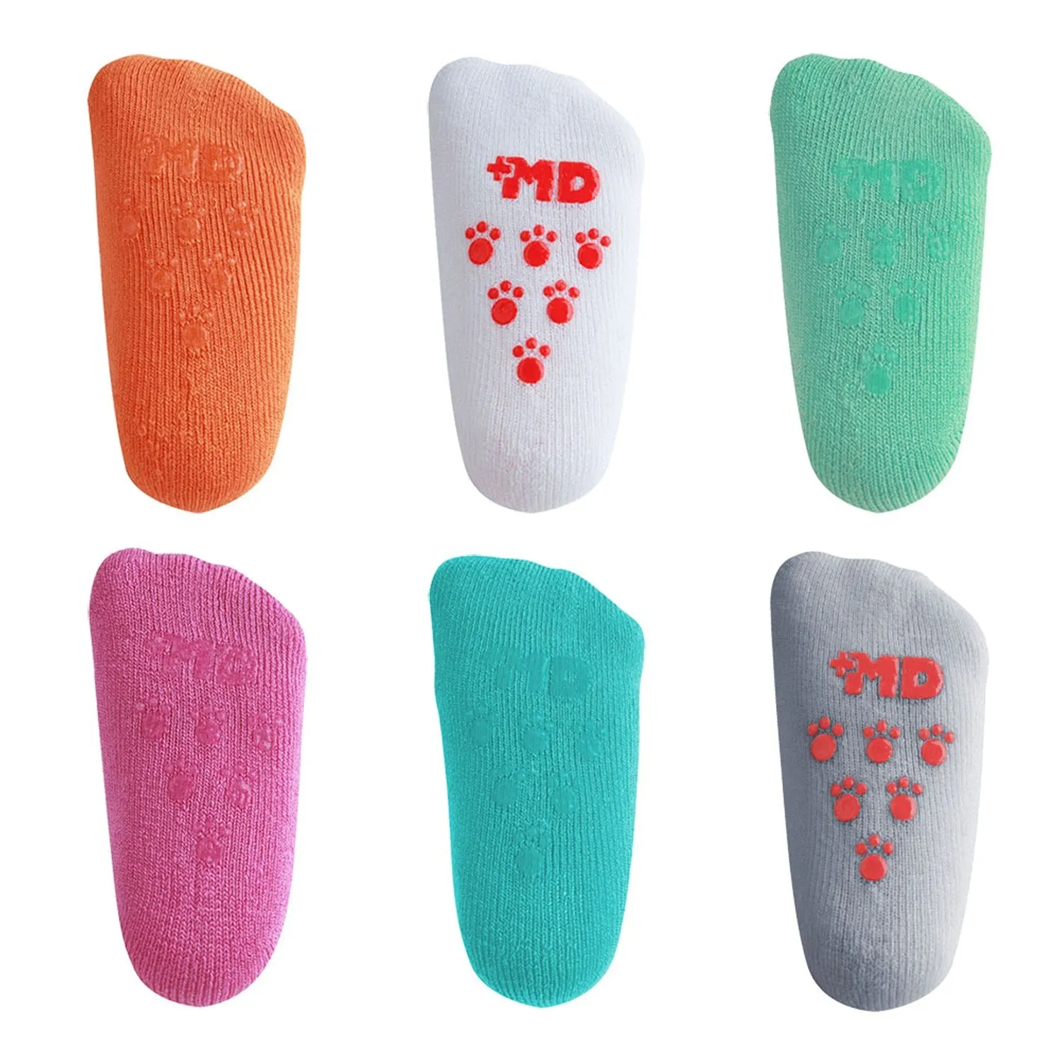 MD 6 Pairs Baby Super Soft Bamboo Full Cushioned Newborn Toddler Socks