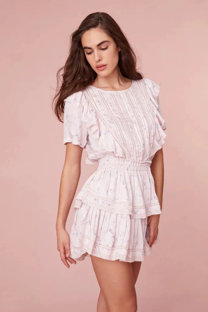 Natasha Dress ~ Lavender Crema