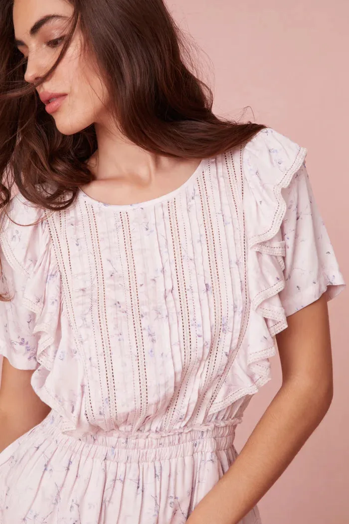 Natasha Dress ~ Lavender Crema