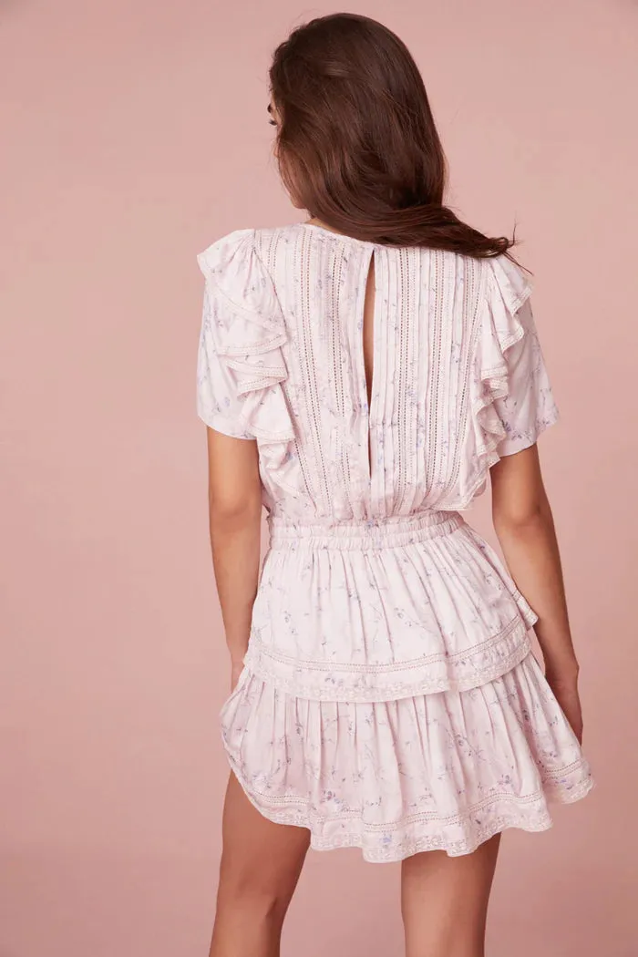 Natasha Dress ~ Lavender Crema