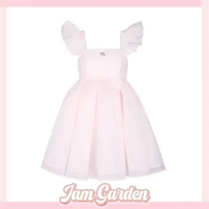 New Spring Summer Lemon Ice Mini Puffy Princess Sleeveless Dress