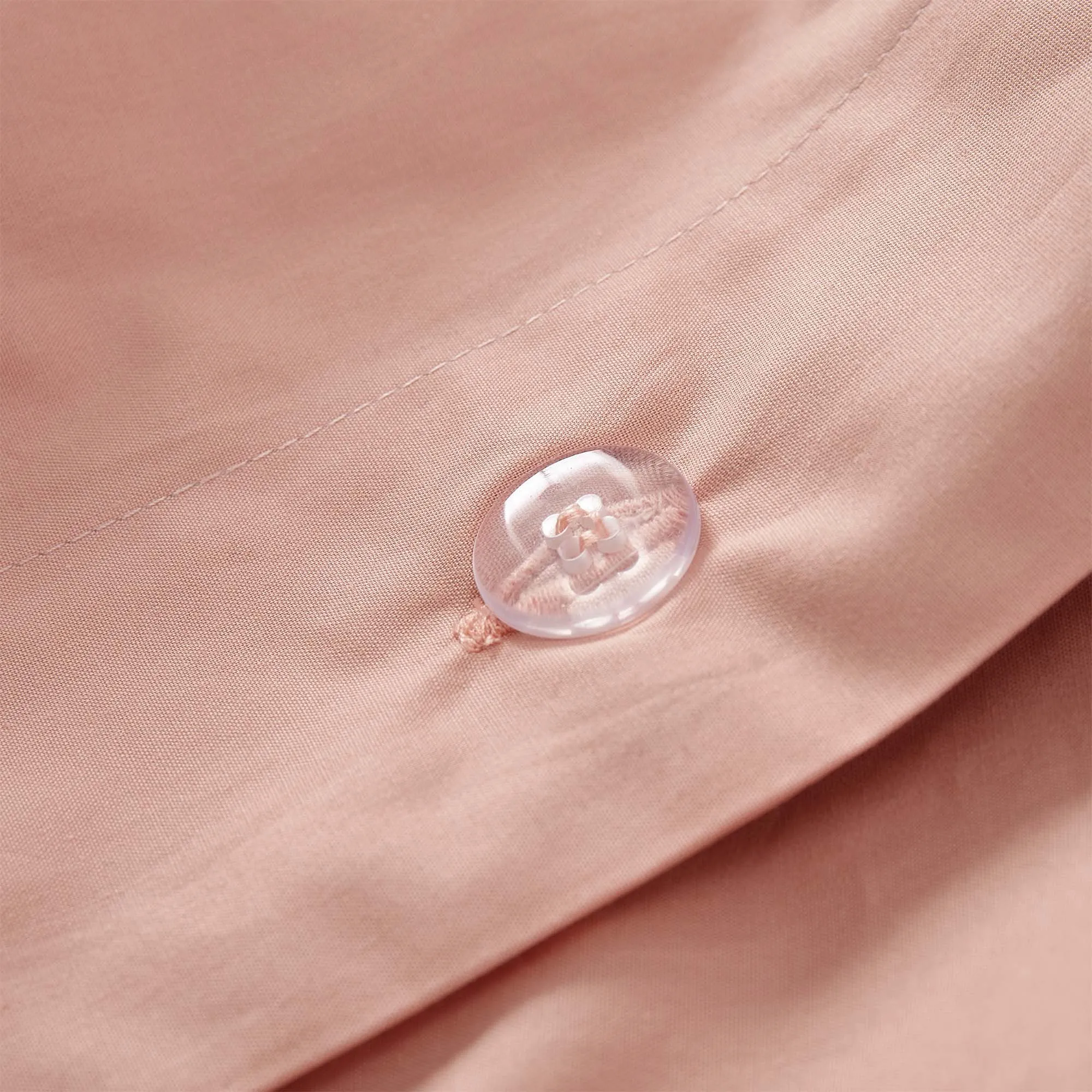 Perpignan Percale Bedding [Light dusty pink]