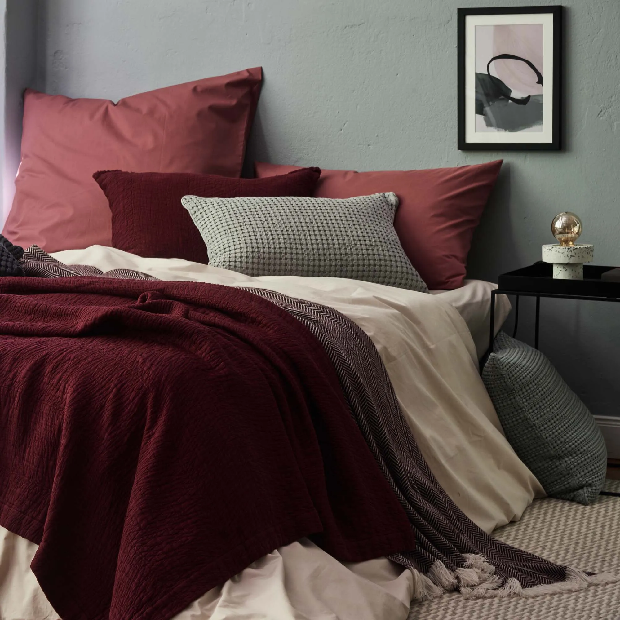 Perpignan Percale Bedding [Natural]