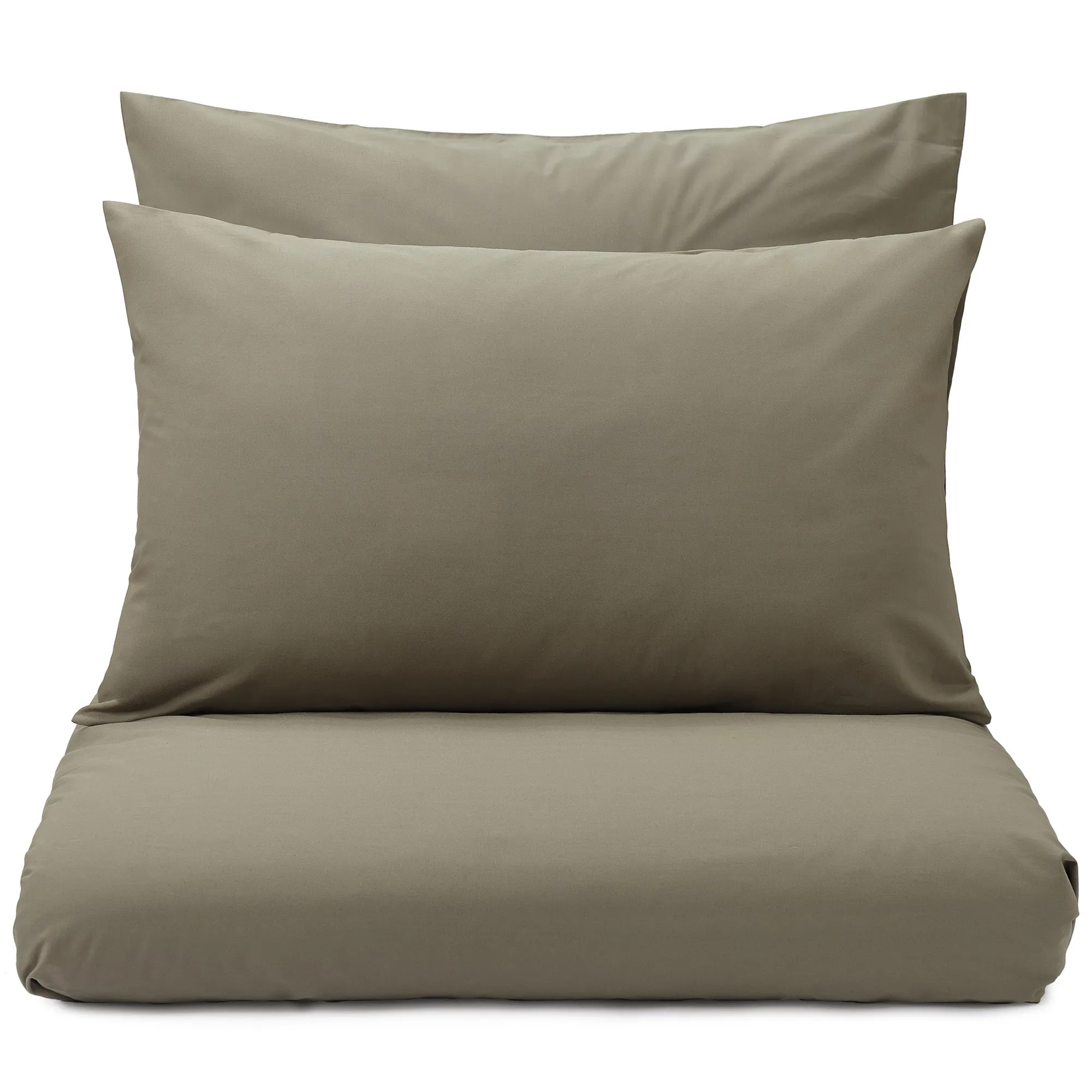 Perpignan Percale Bedding [Olive green]
